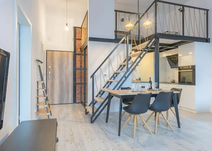 Apartament Z Antresola Nowa Papiernia