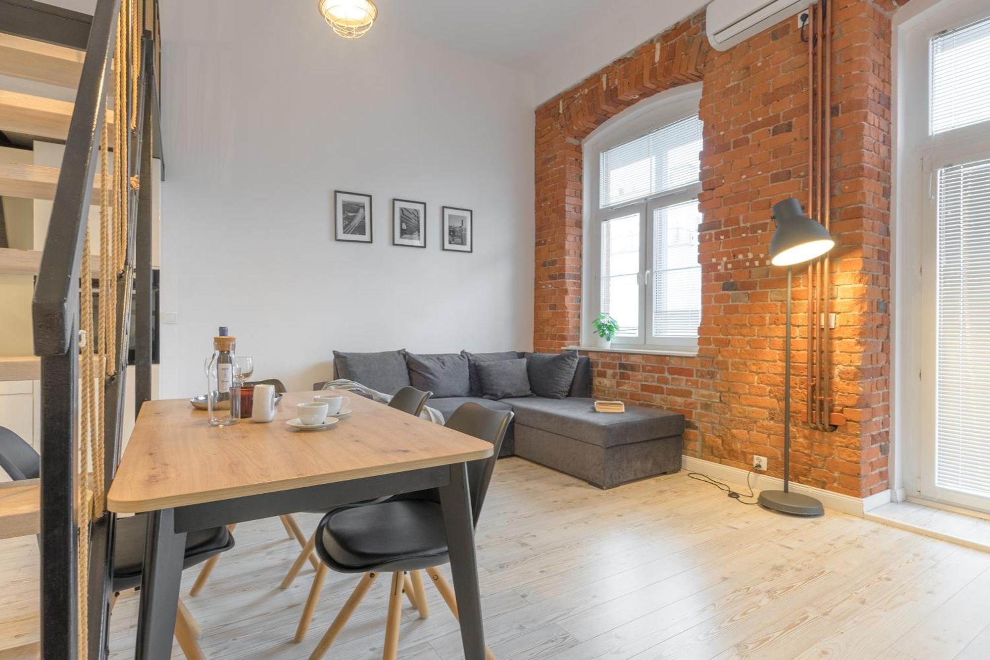 Apartament Z Antresola Nowa Papiernia Wrocław