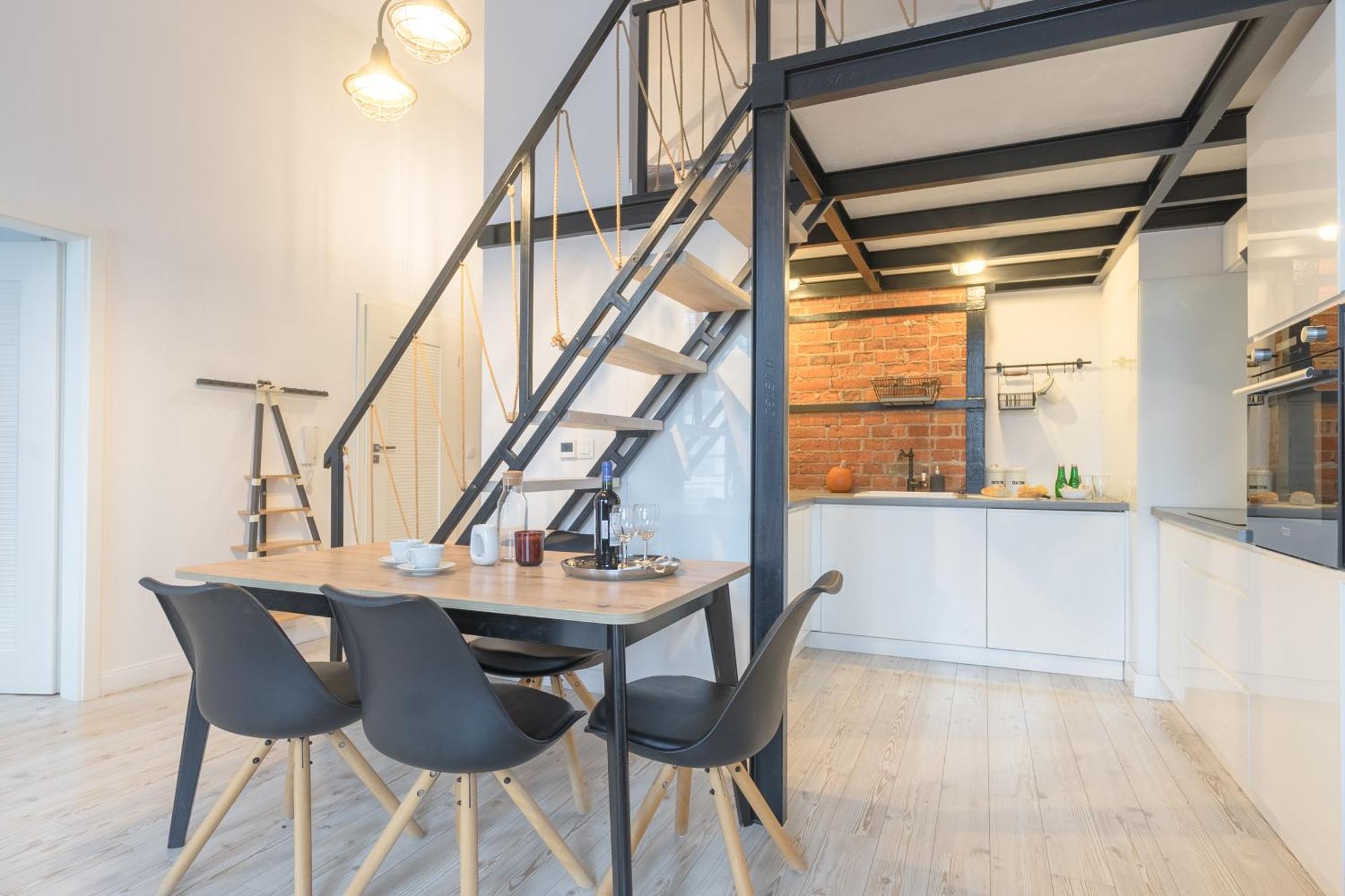 Apartament Z Antresola Nowa Papiernia